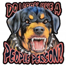 People Person Rottweiler
